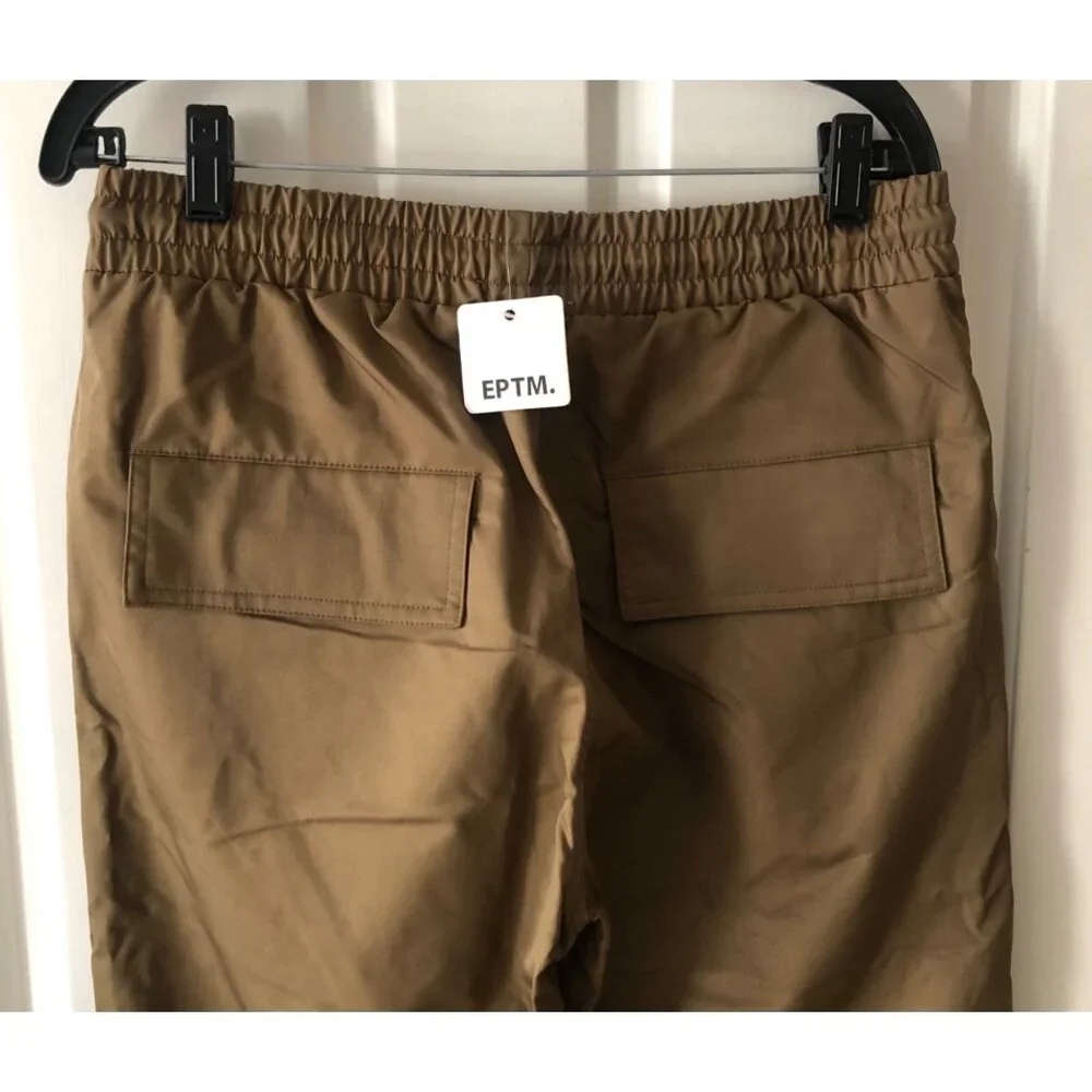 New EPTM Parachute Cargo Pants Brown Size Small